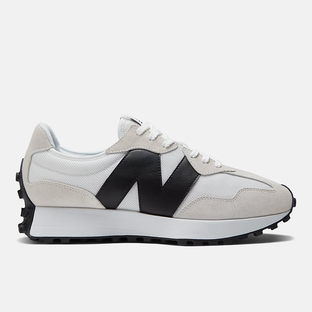 New Balance 327 Shoes White with Black